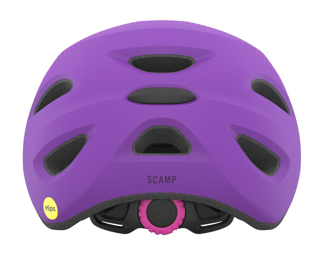 Kask dziecięcy GIRO SCAMP INTEGRATED MIPS matte pink purple fade