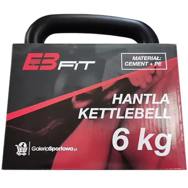 Hantla Kompozytowa Kettlebell 6 kg - EB FIT