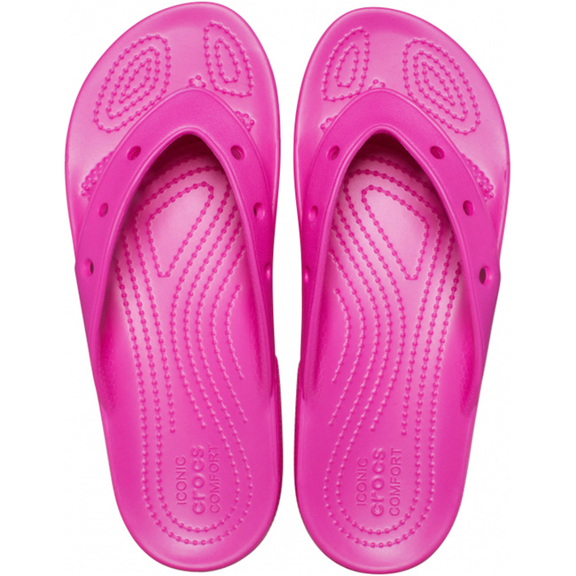 Klapki Crocs Classic Flip różowe 207713 6UB