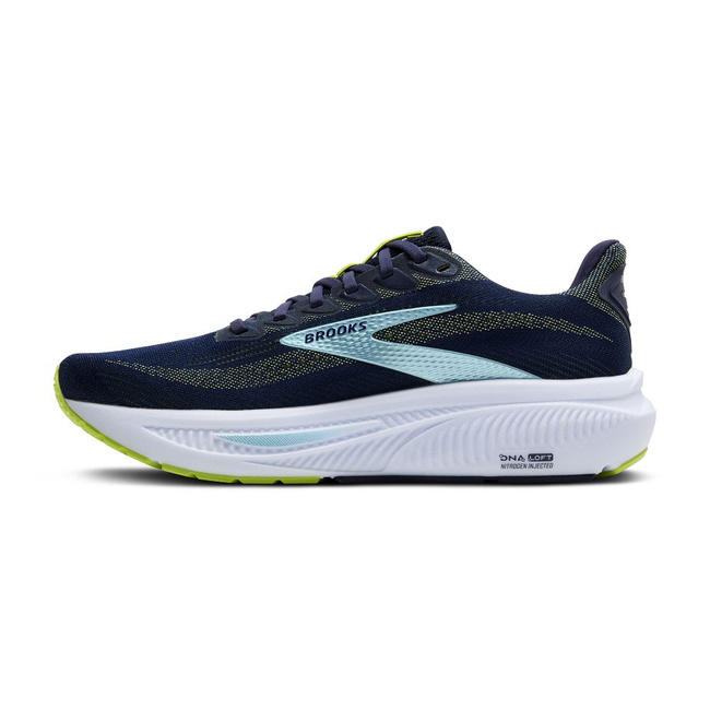 Buty do biegania męskie Ghost 17 na asfalt niebieskie - Brooks-Running