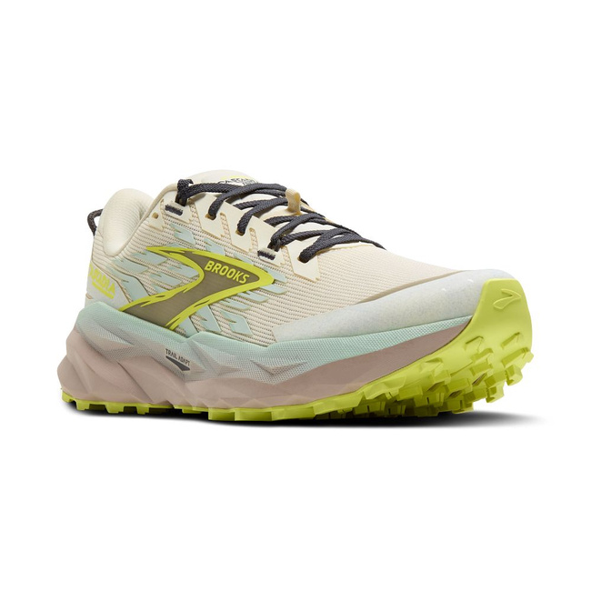 Buty do biegania damskie Cascadia 19 w terenie jasnoszare szerokie 1d - Brooks-Running
