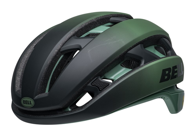 Kask szosowy BELL XR MIPS SPHERICAL matte gloss green flare