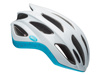 Kask szosowy BELL FORMULA virago matte gloss white blue raspberry roz. L (58-62 cm)