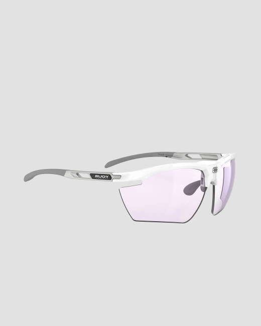 Okulary Rudy Project Magnus White Gloss - Impactx™ Photochromic 2 Laser Purple