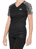 Koszulka damska 100% AIRMATIC Women's Jersey krótki rękaw black python