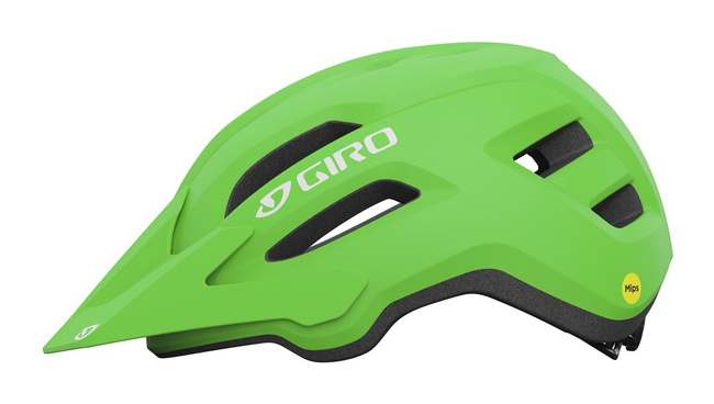 Kask dziecięcy juniorski GIRO FIXTURE II INTEGRATED MIPS matte bright green roz. Uniwersalny (50-57 cm)