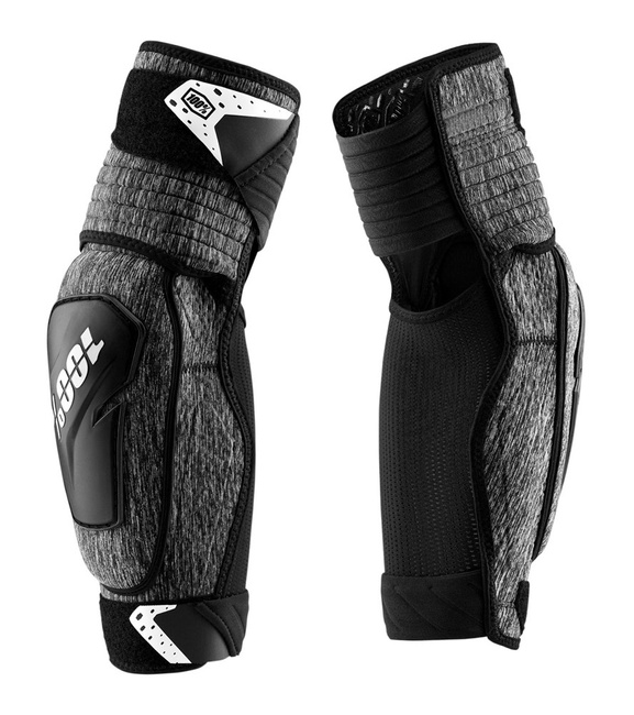 Ochraniacze na łokcie 100% FORTIS Elbow Guard grey heather black