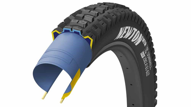 Opona GOODYEAR - Newton MTR Downhill Tubeless Complete 27.5x2.4/61-584 k. Blk