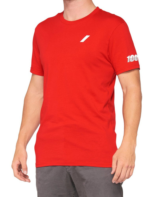 T-shirt 100% TILLER krótki rękaw red roz. M