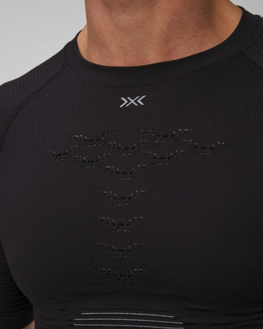 Koszulka Męska X-Bionic Effektor Shirt X Black/X White