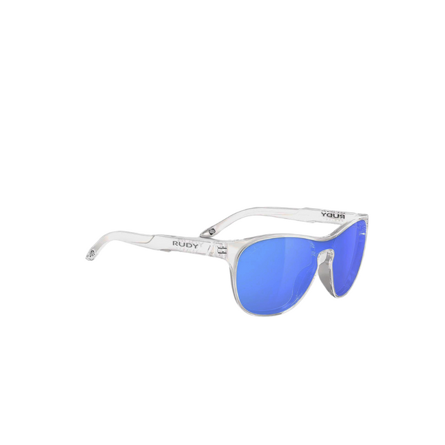 Okulary Rudy Project Soundshield Crystal Gloss - Multilaser Blue