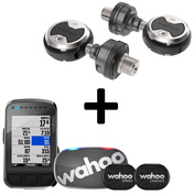 Zestaw Wahoo SUPER BUNDLE - licznik ELEMNT Bolt Bundle + pedały POWRLINK  Zero Dual