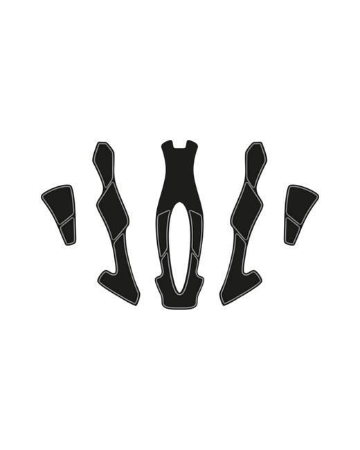 Wkładki Rudy Project Spectrum Free Pad Black