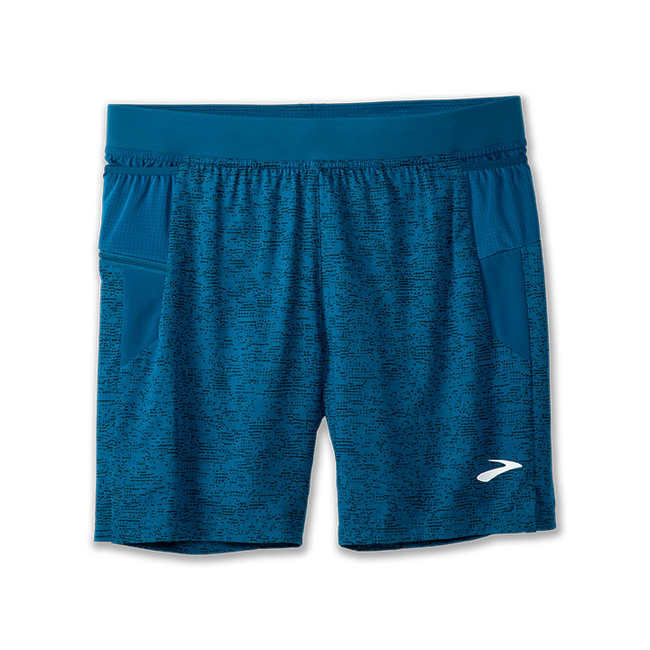 Sherpa 7 – 2 in 1 Short Męskie Spodenki Do Biegania - Brooks-Running