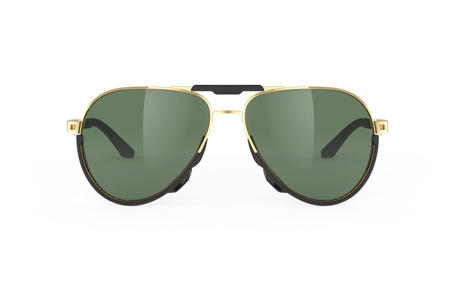 Okulary Rudy Project SKYTRAIL LIGHT GOLD SHINY - GREEN