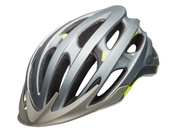 Kask mtb BELL DRIFTER matte gloss silver deco roz. M (55–59 cm)