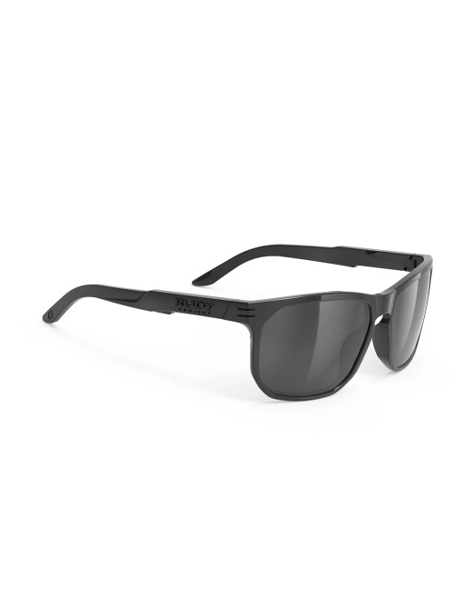 Okulary Rudy Project Soundrise Black Gloss - Smoke Black