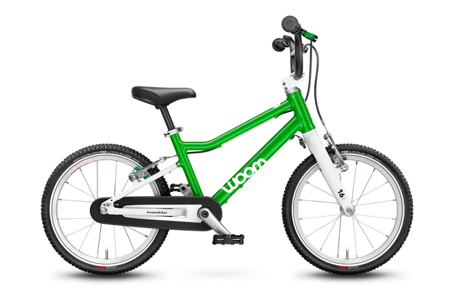 Zielony rower dziecięcy Woom 3