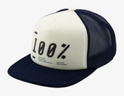 Czapka z daszkiem 100% TRANSFER trucker hat navy