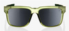 Okulary 100% TYPE-S Matte Translucent Olive Slate - Black Mirror Lens Szkła Czarne Lustrzane, LT 11%