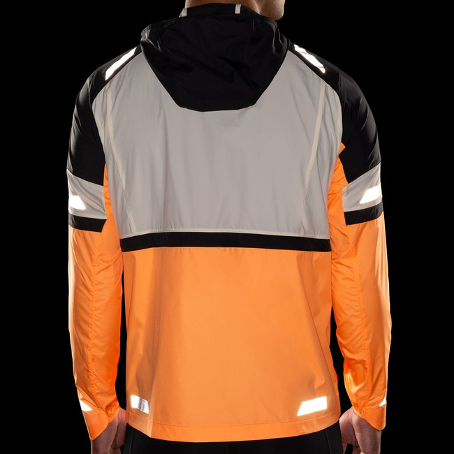 Męska kurtka do biegania Run Visible Jacket 2.0 - Brooks-Running