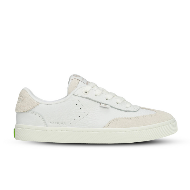 Buty Damskie Cariuma Toca White Premium Leather Smoke White Suede Sneaker