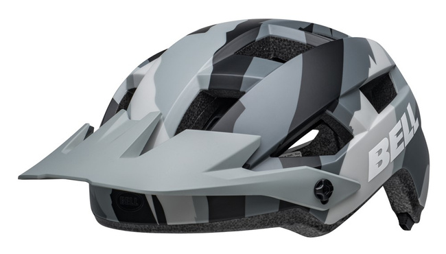 Kask mtb BELL SPARK 2 matte gray camo roz. Uniwersalny S/M (52–57 cm)