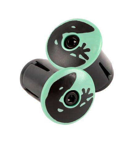 Korki do kierownicy LIZARDSKINS Road Bar End Plugs - Mint Green para