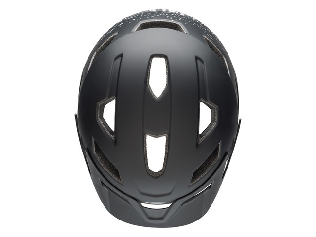 Kask juniorski BELL SIDETRACK matte black silver fragments roz. Uniwersalny (47–54 cm)