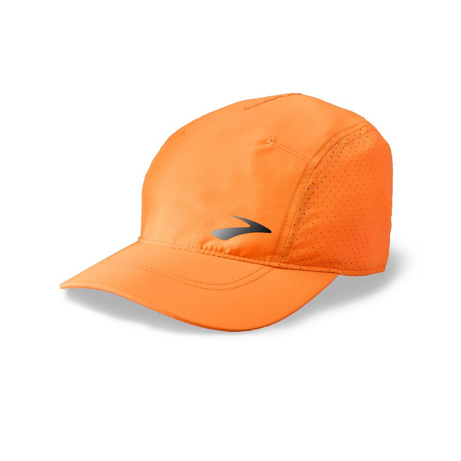 Czapka do biegania z daszkiem Gdańsk półmaraton Journey hat, Czapka do biegania z daszkiem Journey hat pomarańczowa uniseks