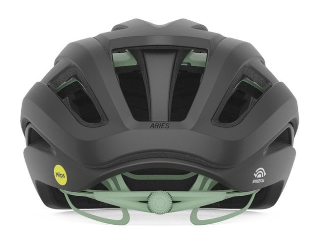 Kask szosowy GIRO ARIES SPHERICAL MIPS matte coal space green