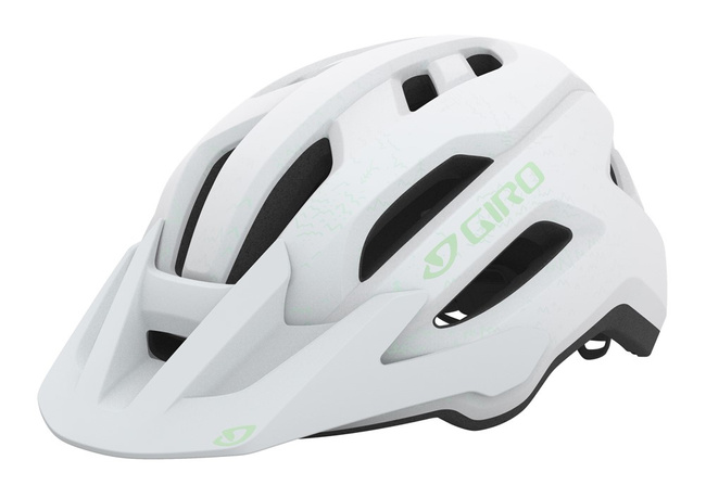 Kask mtb GIRO FIXTURE II INTEGRATED MIPS W matte white green pearl roz. Uniwersalny (50-57 cm)