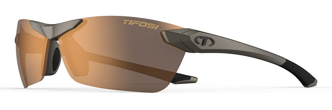 Okulary TIFOSI SEEK 2.0 POLARIZED iron (1 szkło Brown 15,4% transmisja światła)