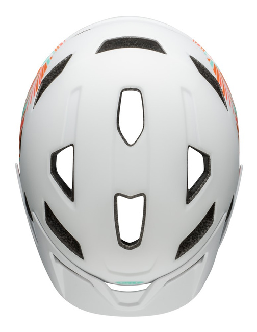 Kask dziecięcy BELL SIDETRACK matte white chapelle roz. Uniwersalny (47–54 cm)