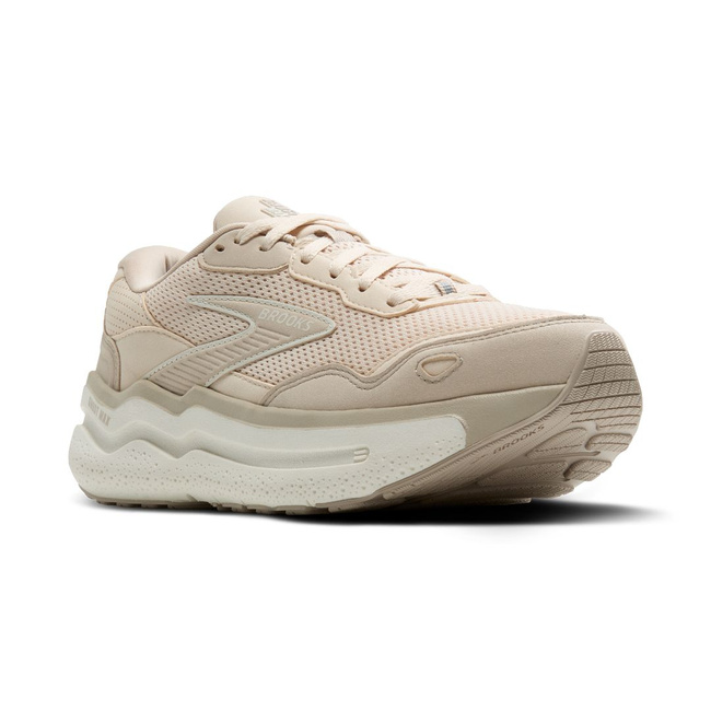 Buty do biegania damskie Ghost Max Se na asfalt beżowe - Brooks-Running