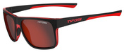 Okulary TIFOSI SWICK satin black/crimson (1szkło Smoke Red 15,4% transmisja światła)