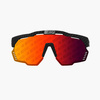 Okulary SCICON AEROSHADE KUNKEN Carbon Matt - SCNPP Monogram Multimirror Red