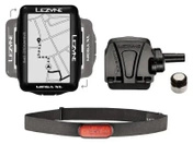 Licznik rowerowy LEZYNE MEGA XL GPS HRSC Loaded w zestawie opaska na serce + czujnik prędkości/kadencji