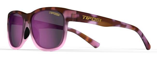 Okulary TIFOSI SWANK XL pink tortoise (1 szkło Rose 14,7% transmisja światła)