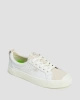 Buty Damskie Cariuma Oca Low White Premium Leather Vintage White Suede Sneaker