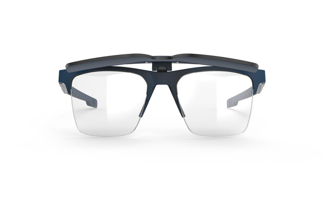 Okulary Rudy Project INKAS FLIP UP XL HALF RIM SHAPE A BLUE NAVY MATTE - MULTILASER ICE