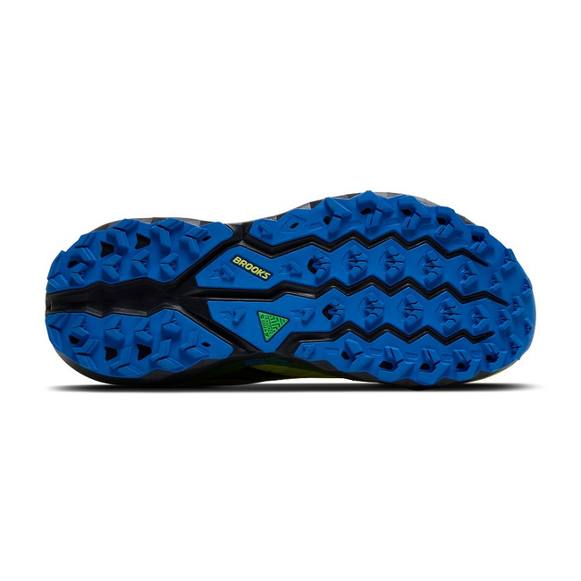 Buty do biegania męskie Cascadia 19 w terenie Limonkowe - Brooks-Running
