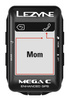 Licznik rowerowy LEZYNE MEGA C COLOR GPS SMART LOADED - w zestawie lampka tylna KTV SMART CONNECT + uchwyt na kierownicę