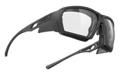 Okulary Rudy Project Agent Q Black Matte - Impactx™ Photochromic 2 Laser Crimson