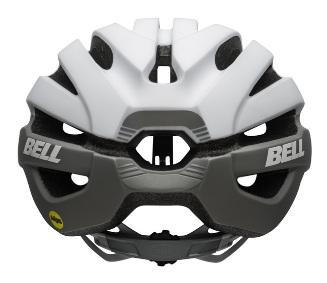 Kask szosowy BELL AVENUE INTEGRATED MIPS matte gloss white gray roz. Uniwersalny M/L (53–60 cm)