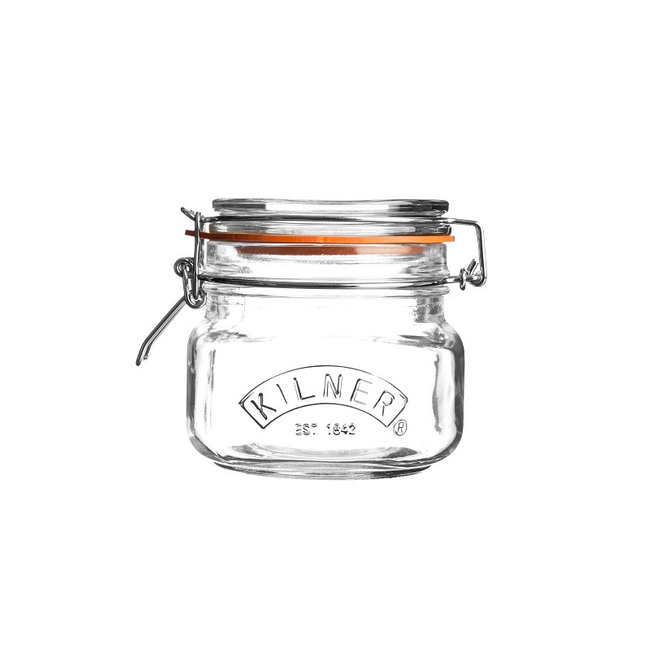 Słoik 0,5 l. Square Clip Top Jar   - KILNER