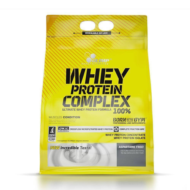 Izolat białka Whey Protein Complex 100% 1800g+200g Cookies cream - Olimp