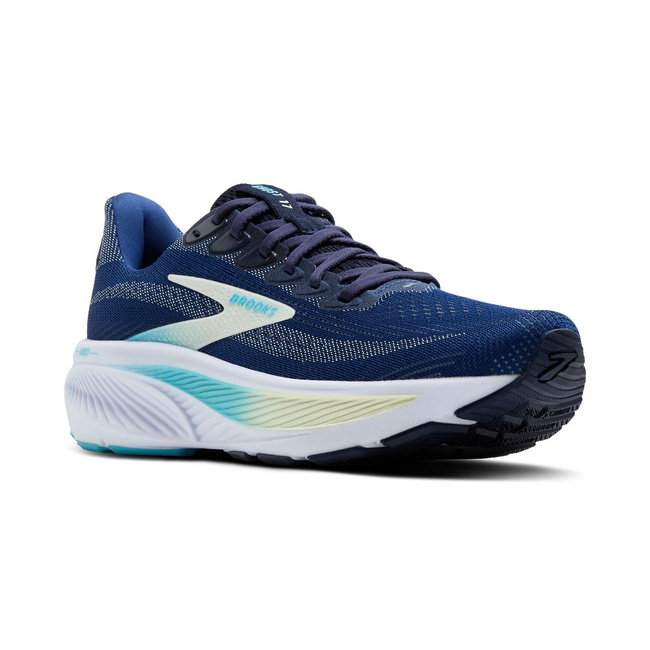 Buty do biegania damskie Ghost 17 na asfalt niebieskie - Brooks-Running