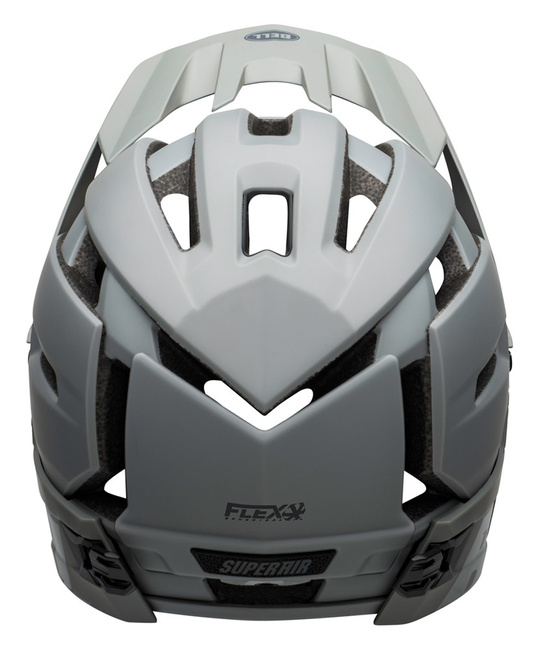 Kask full face BELL SUPER AIR R MIPS SPHERICAL matte gloss grays