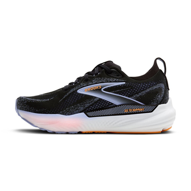 Buty do biegania damskie Glycerin Gts 22 na asfalt czarne - Brooks-Running